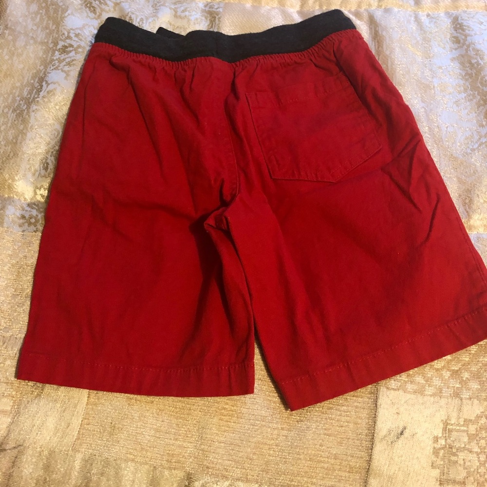 Size 6 Gently worn 365 garanimal red shorts.